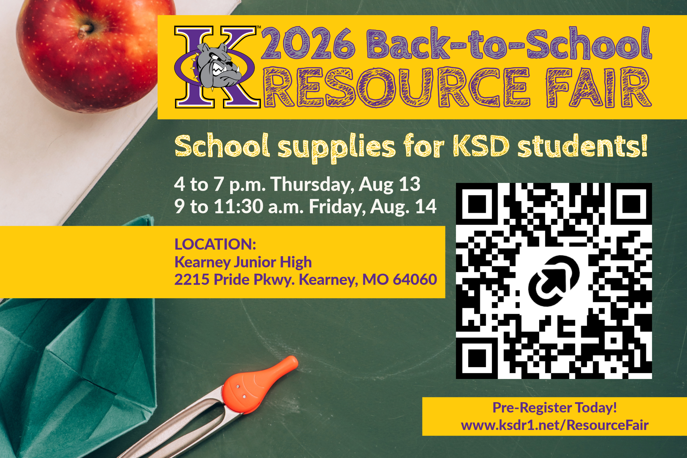 KSD Resource Fair Update: T-Shirt Pickup & Clothing Donations