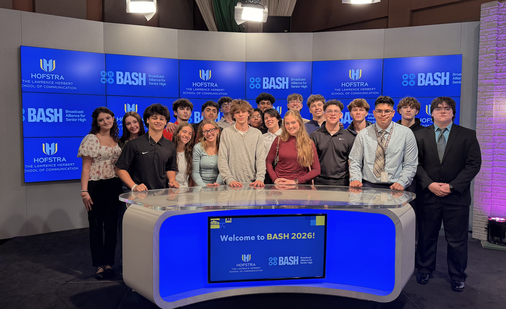 WSHR Students Earn BASH Recognition, Showcase Multiplatform Storytelling at Hofstra University