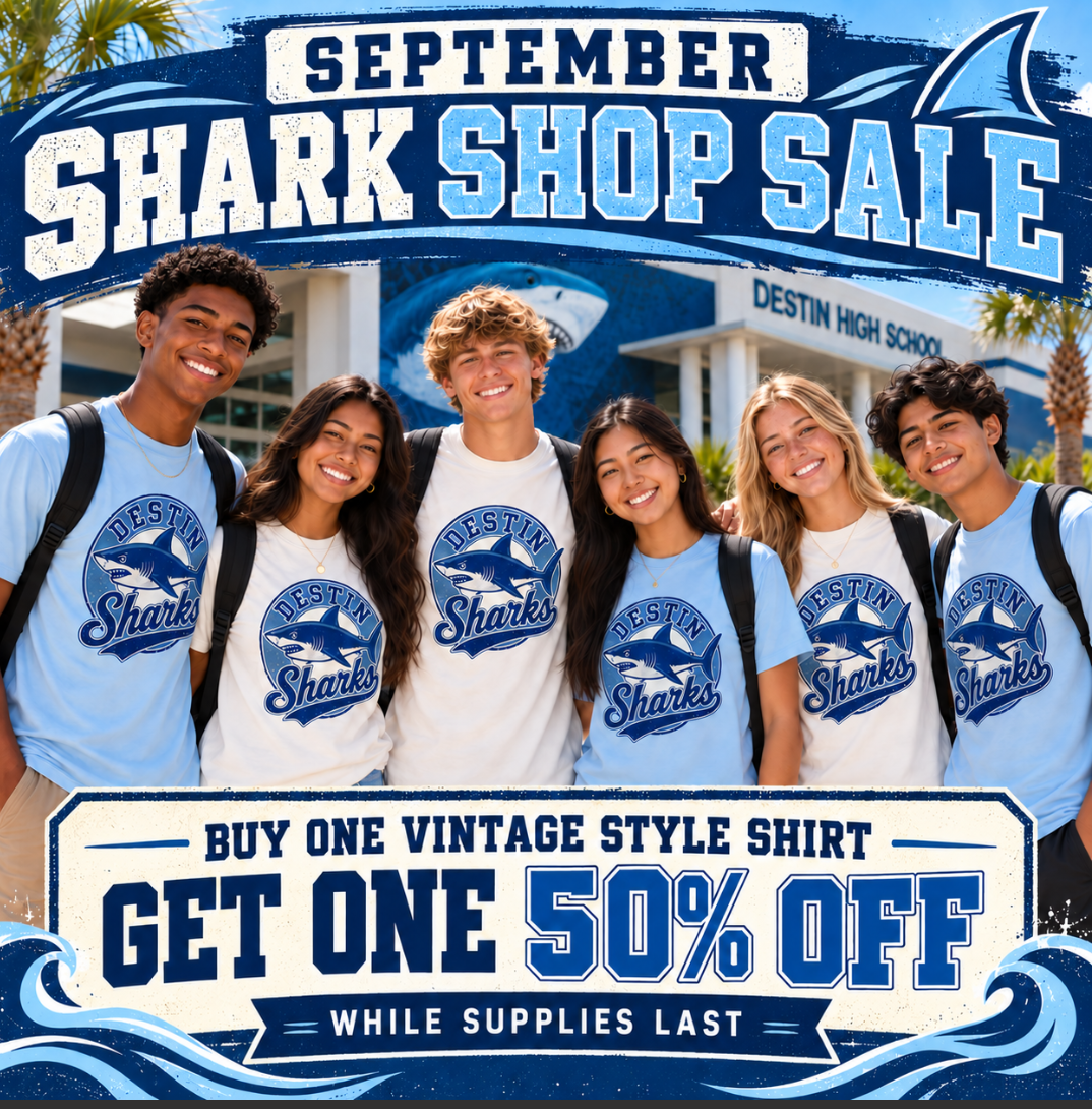 🦈💙 SEPTEMBER SHARK SHOP SALE! 💙🦈