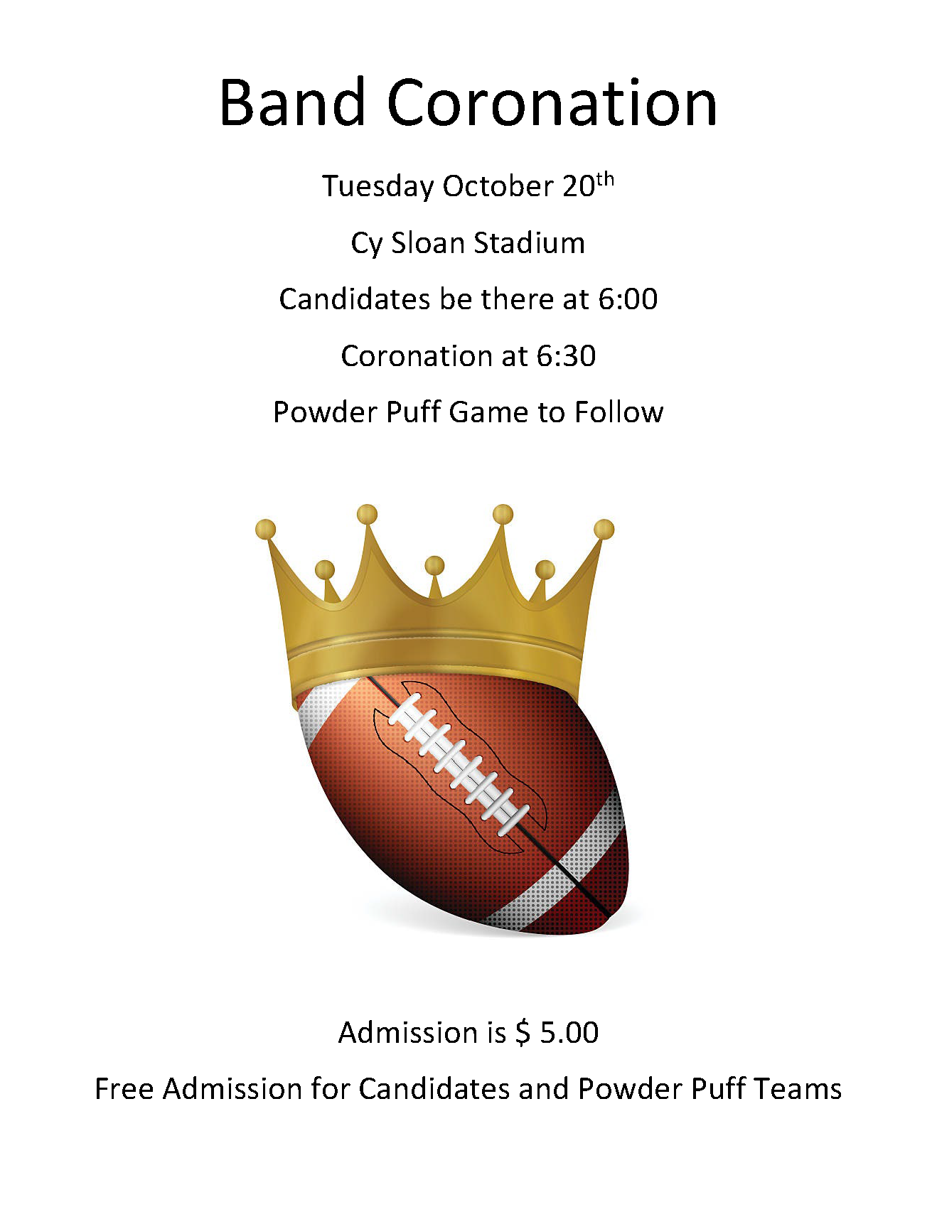 BAND CORONATION