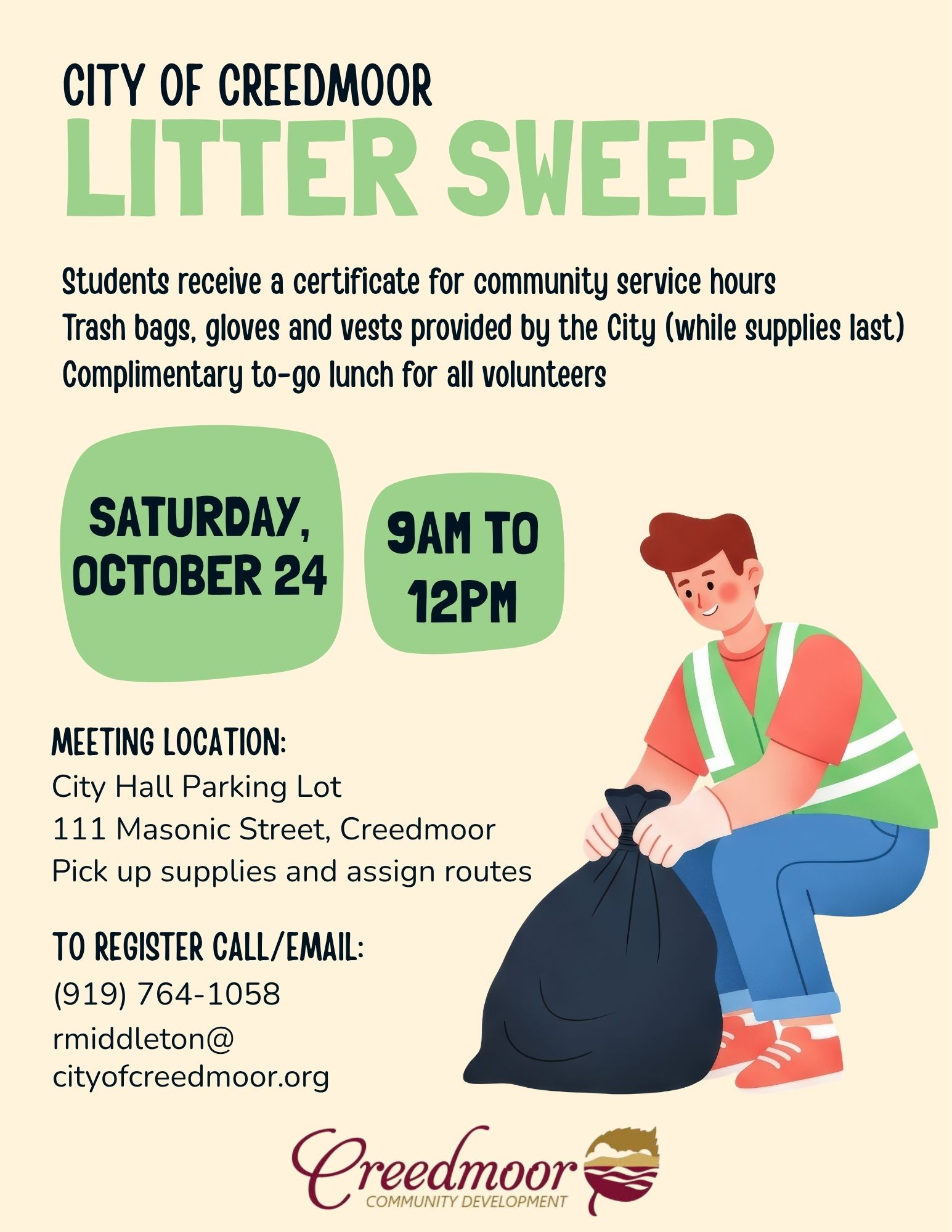 City of Creedmoor - Litter Sweep
