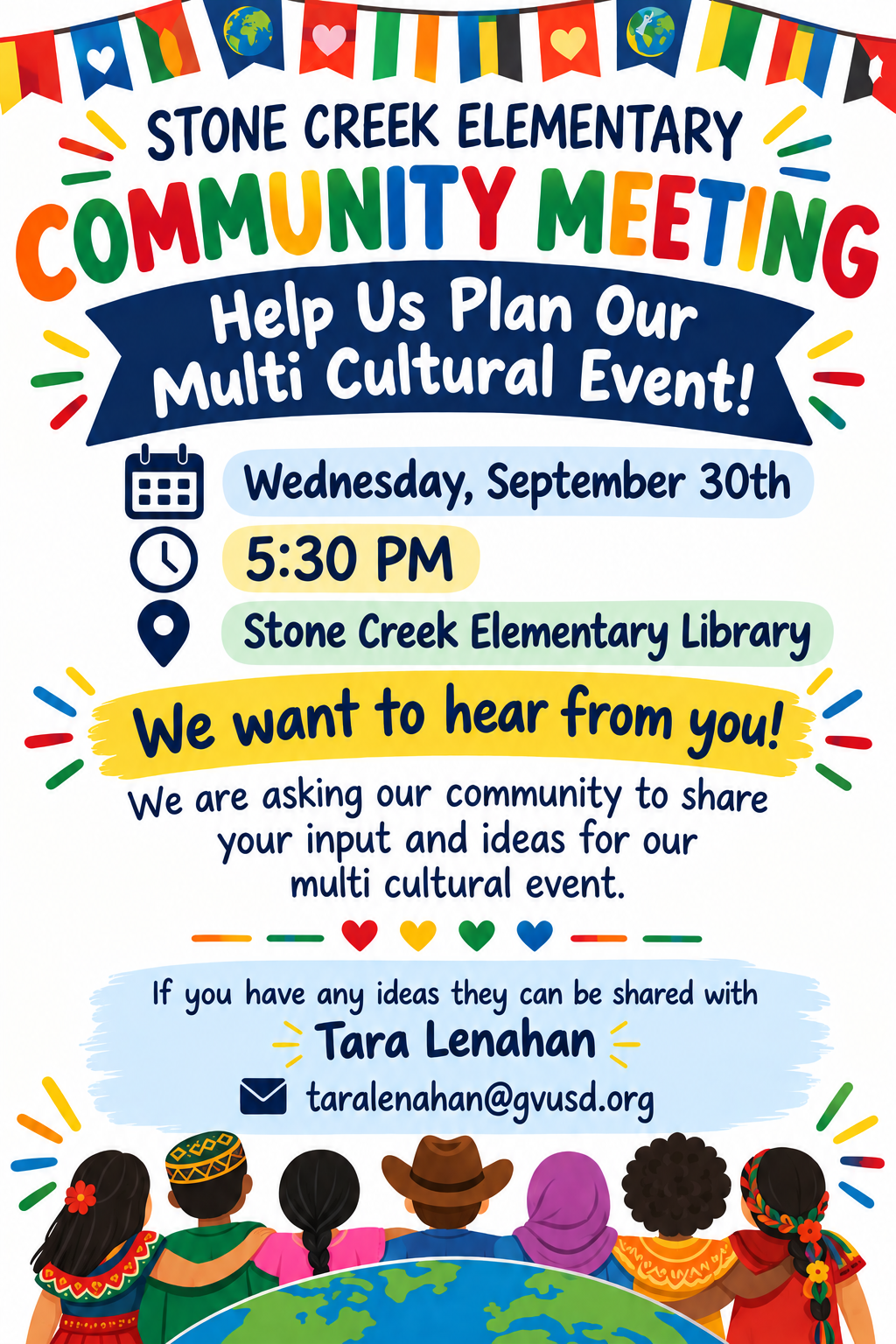 Multi Cultural Night Input
