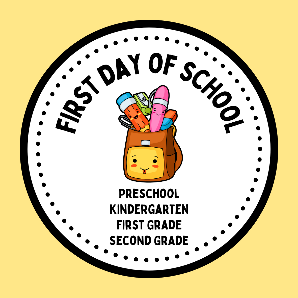 First Day Of School