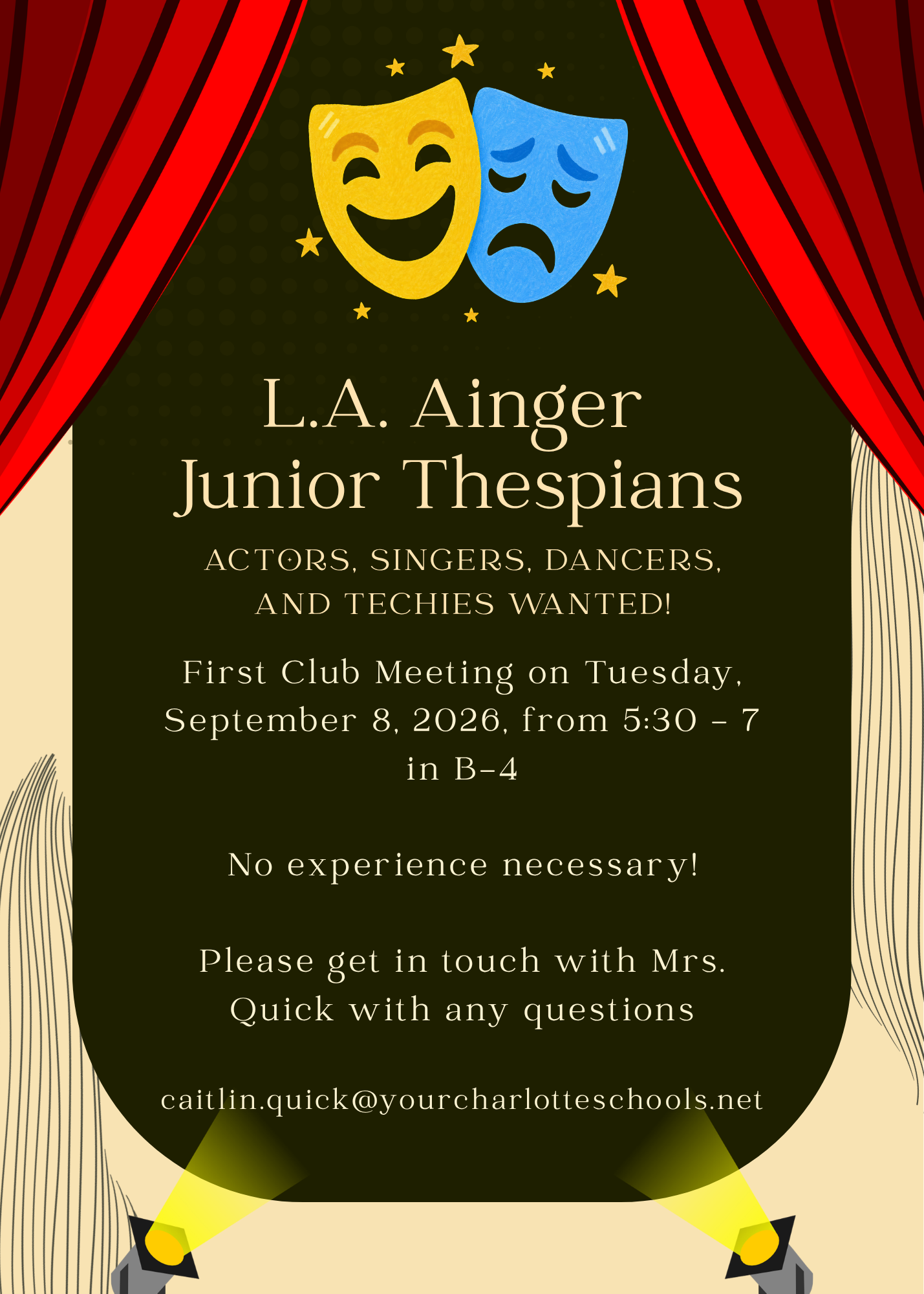 🎭L.A. Ainger Junior Thespians🎭