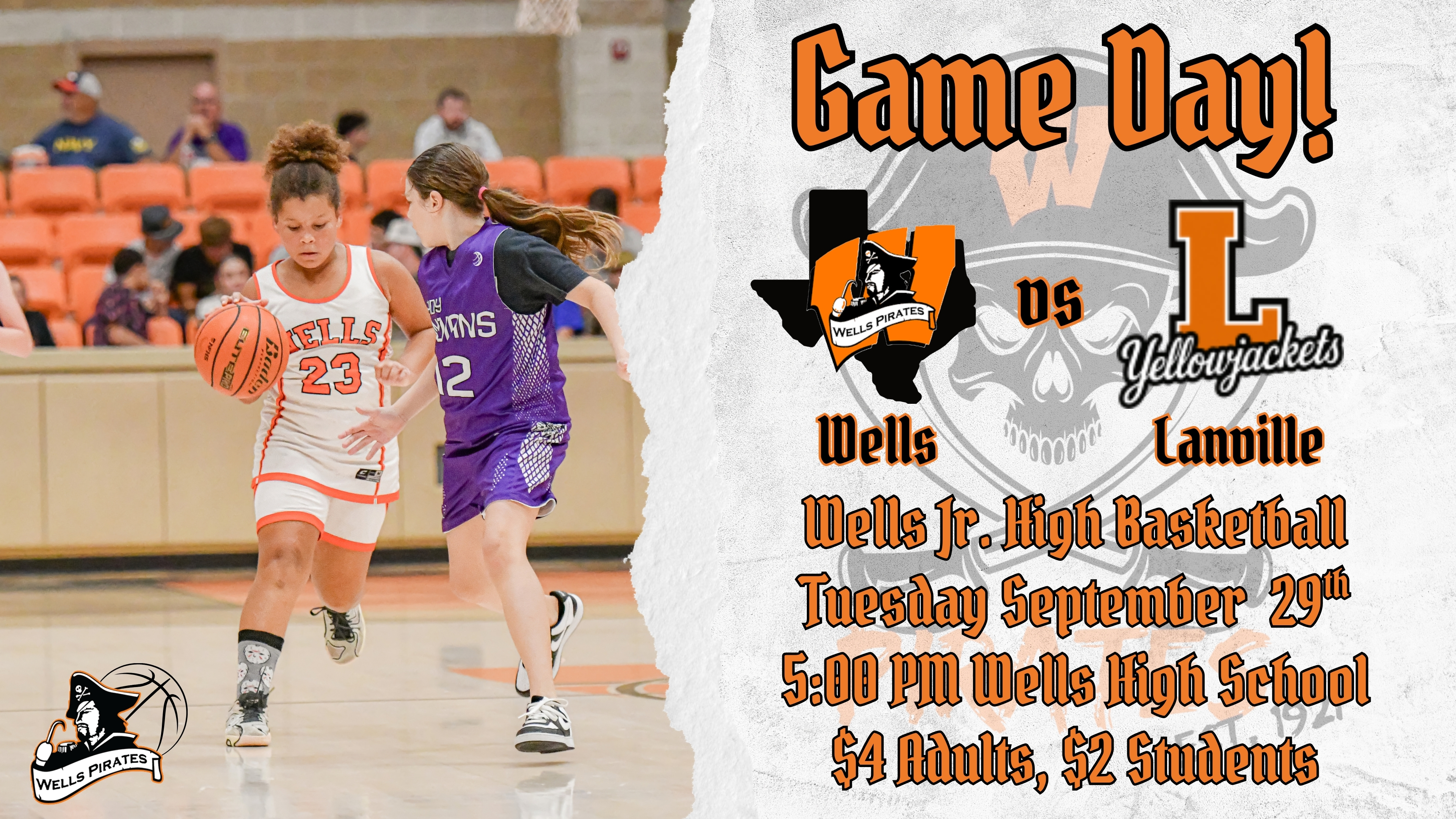 Game Day: Wells vs Laneville