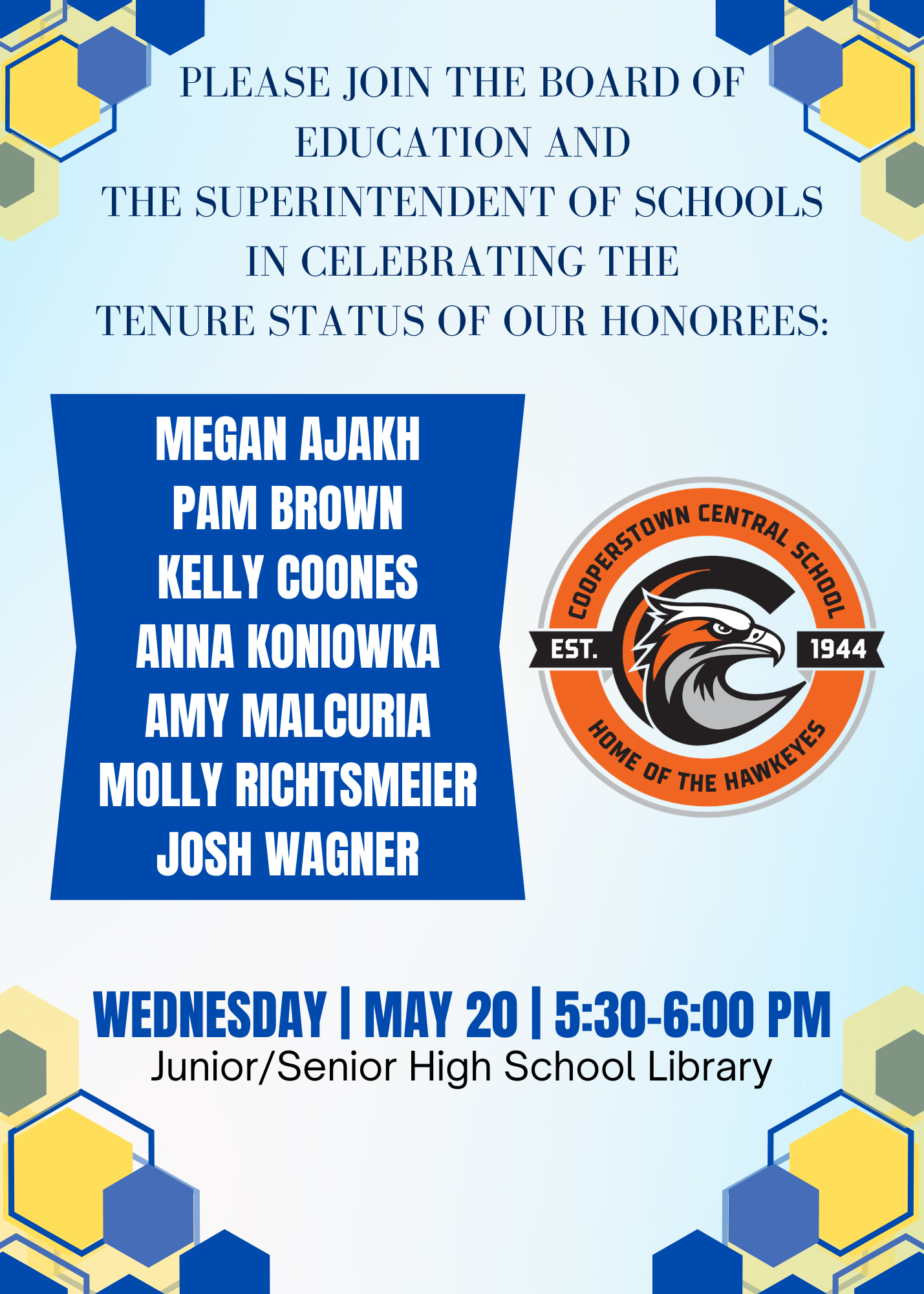 Tenure Reception