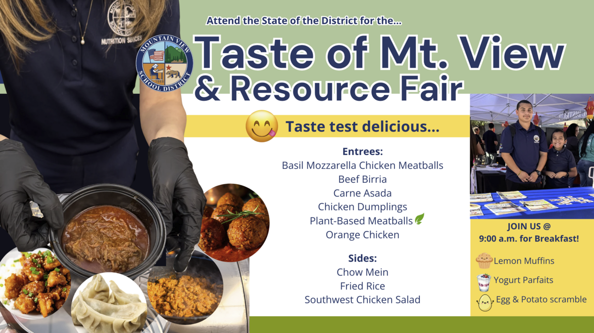 🍽️ Come Hungry! - 5/16's State of the District & Taste of Mountain View event