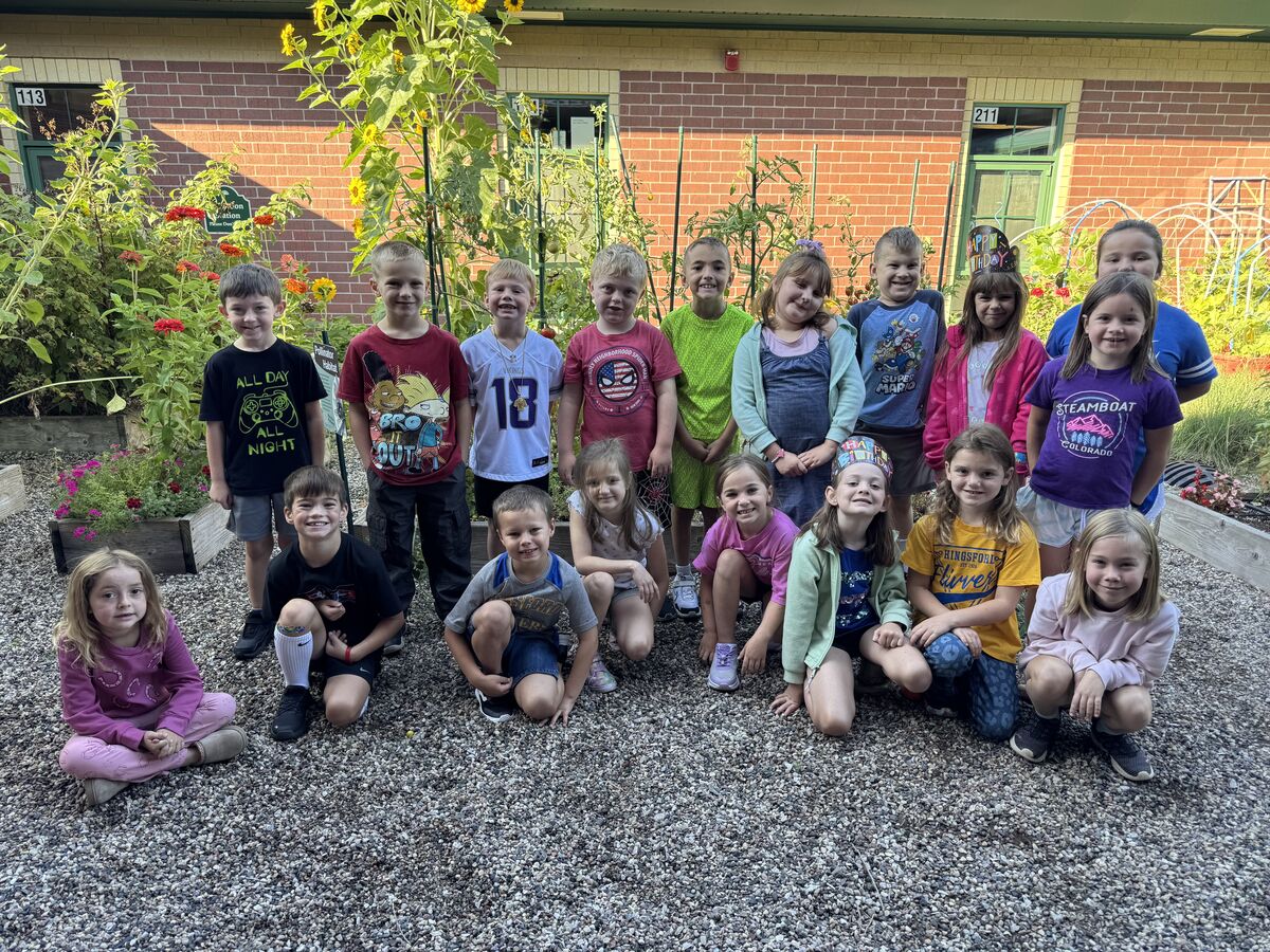 A story came to life for Mrs. Braden’s first graders!