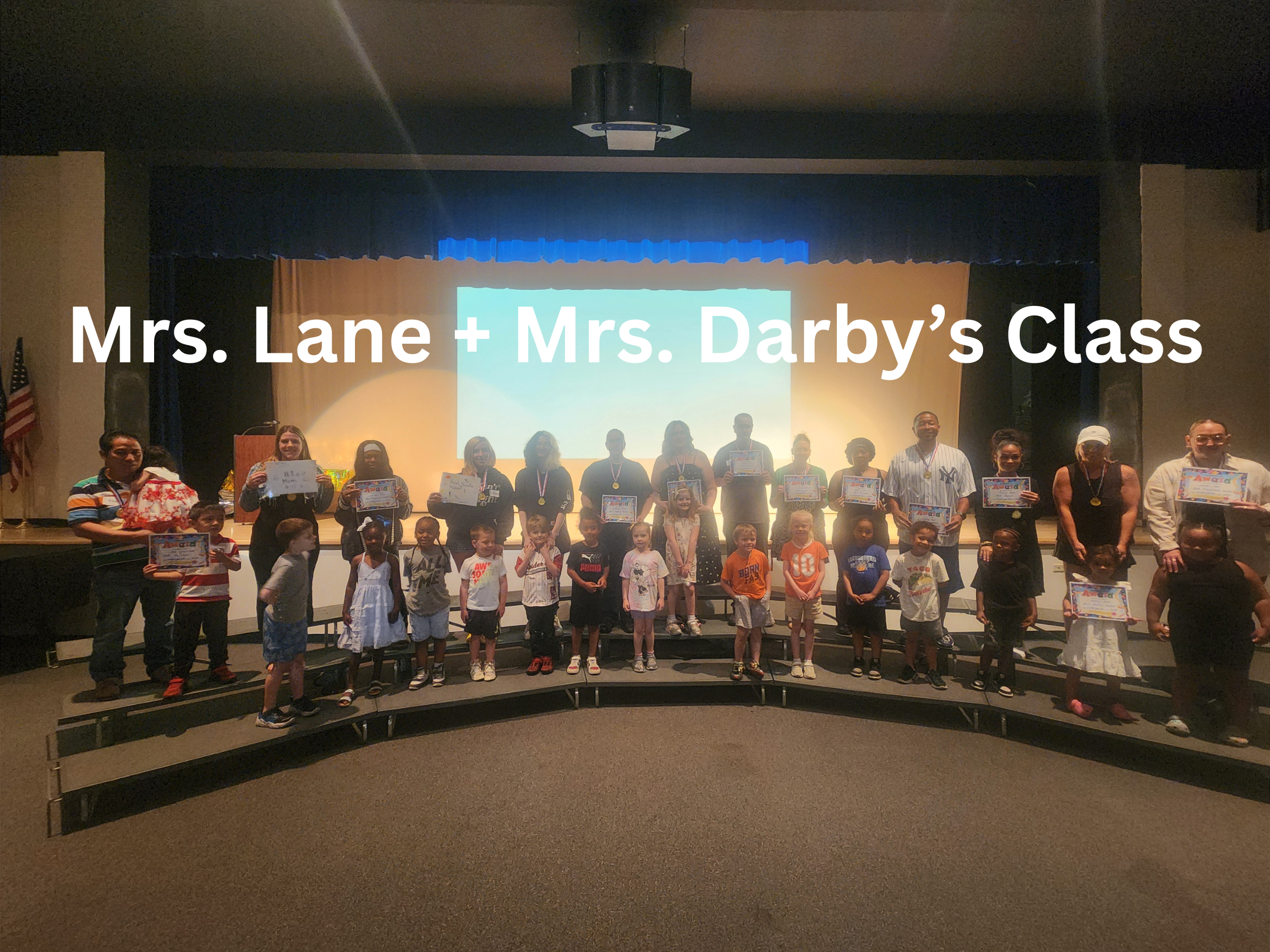 Kindergarten Classes Honor Loved Ones with Family Awards!