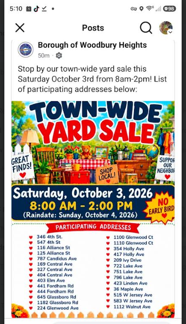 Take Homes 10-2-2026