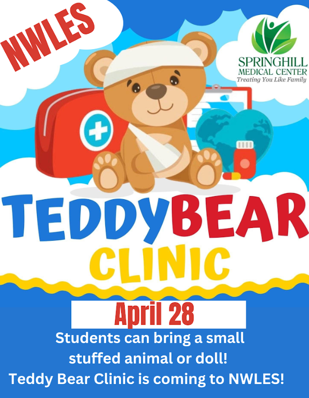 Teddy Bear Clinic is coming to NWLES! 