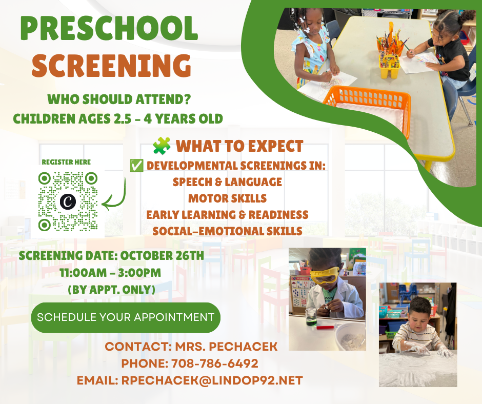 PRESCHOOL SCREENING