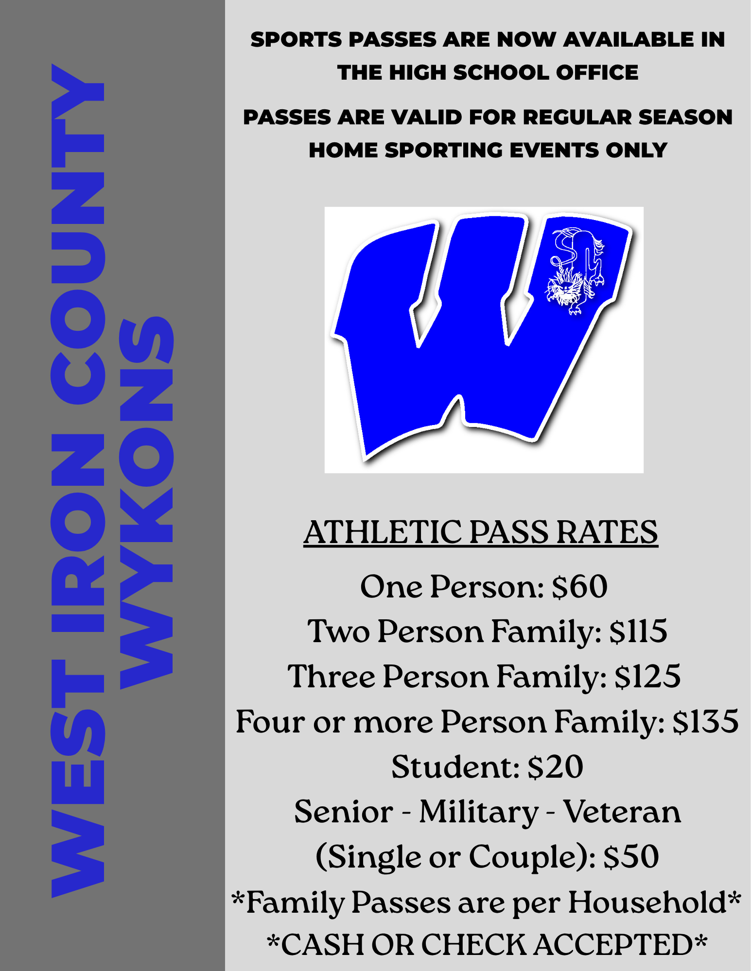 WICPS Sports Pass Information