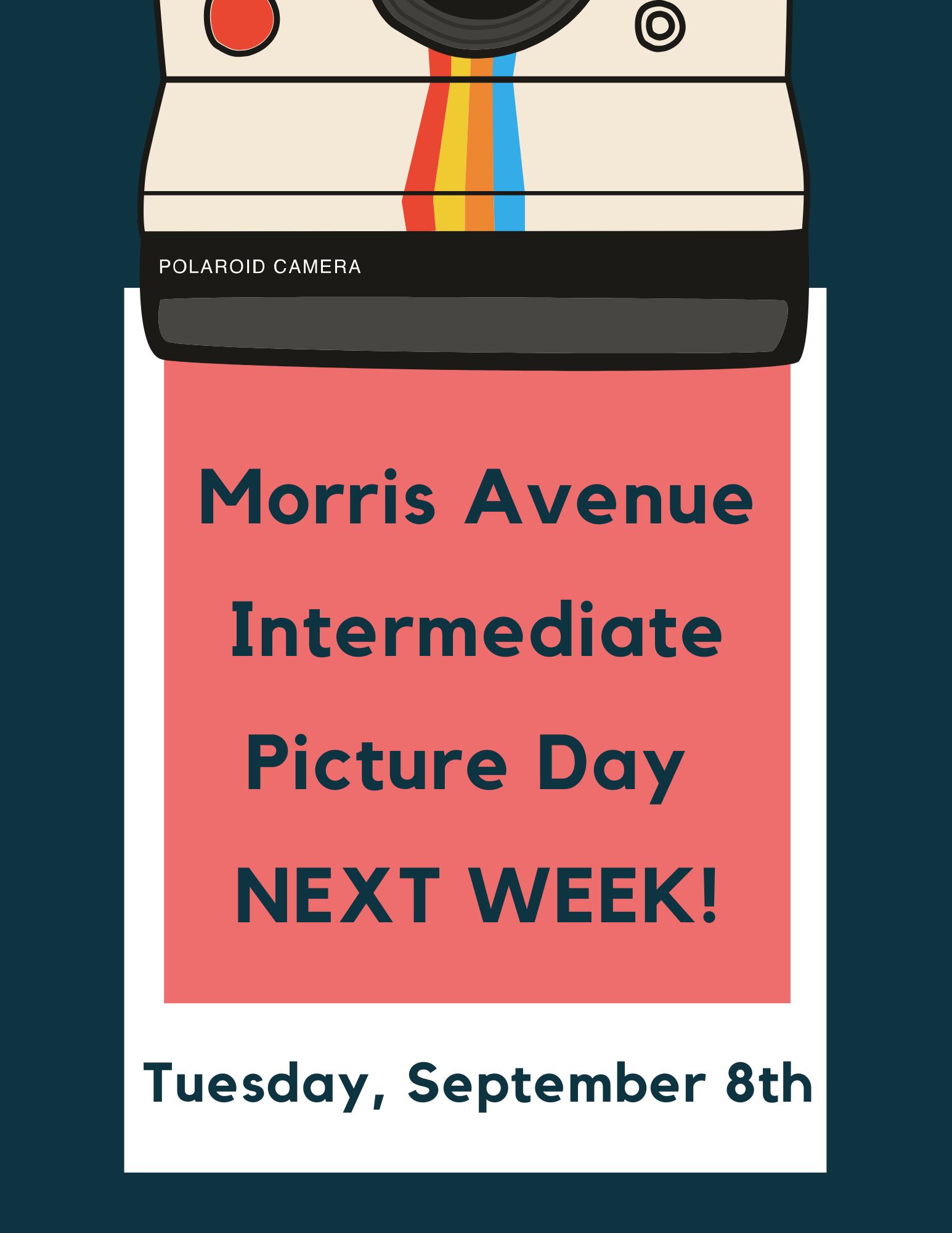 Morris Avenue Picture Day - September 8th