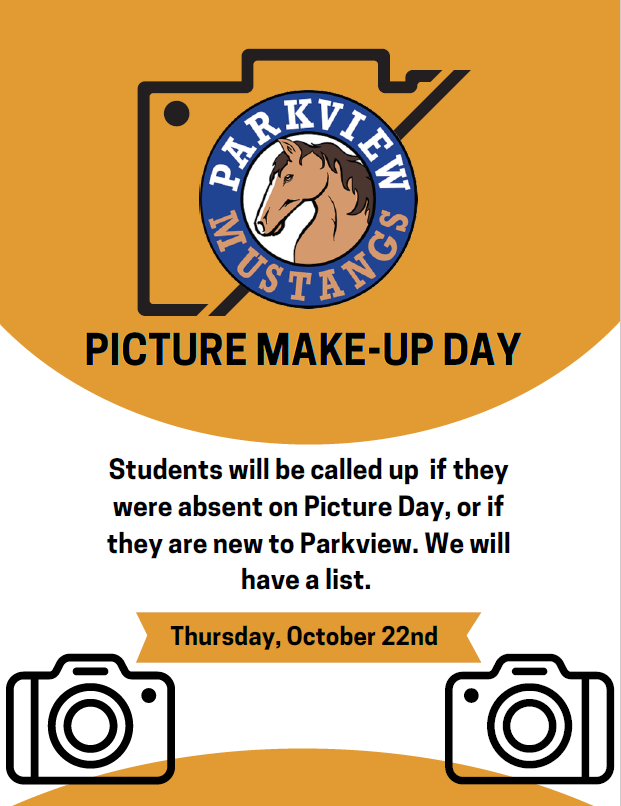 Picture Make-Up Day - Thursday, October 22nd 