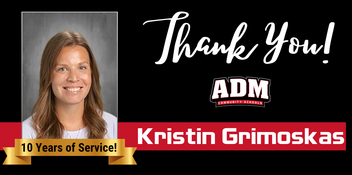 Kristin Grimoskas ~ 10 Years of Service!