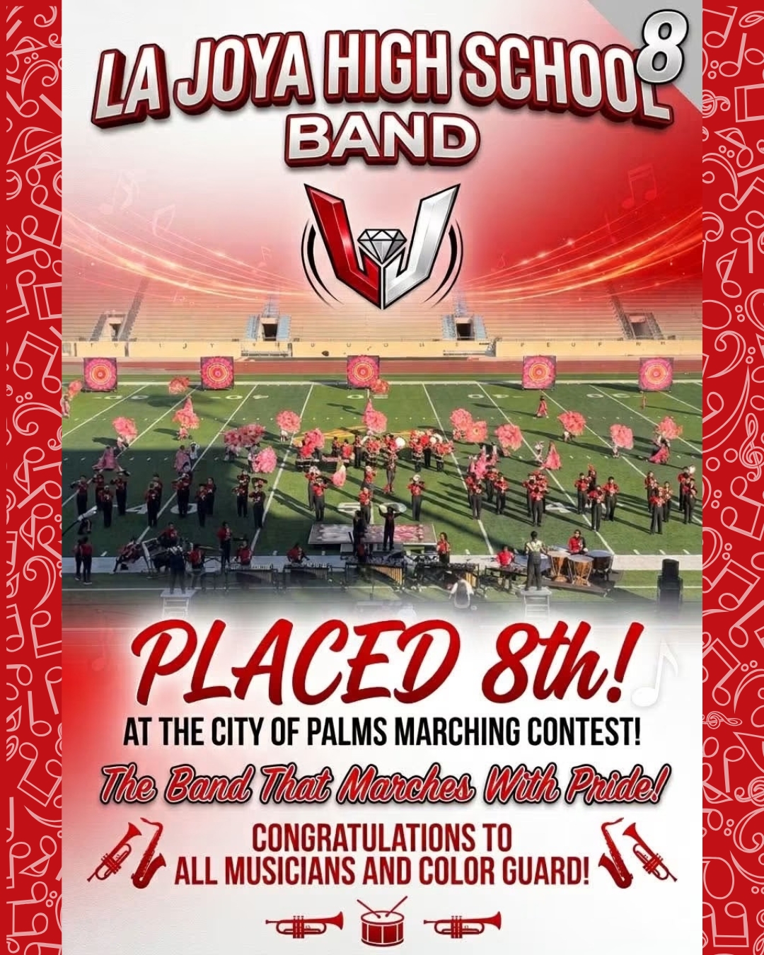 🎶🏆 COYOTE PRIDE ON FULL DISPLAY! ❤️🖤