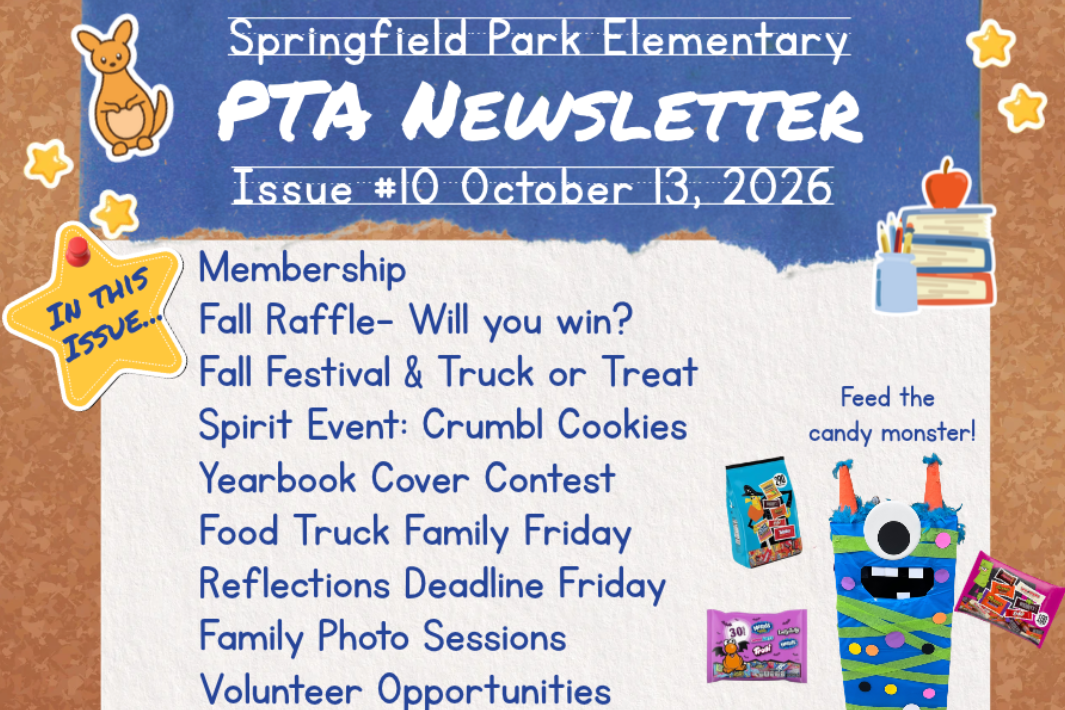 SPES PTA Newsletter, Issue #10