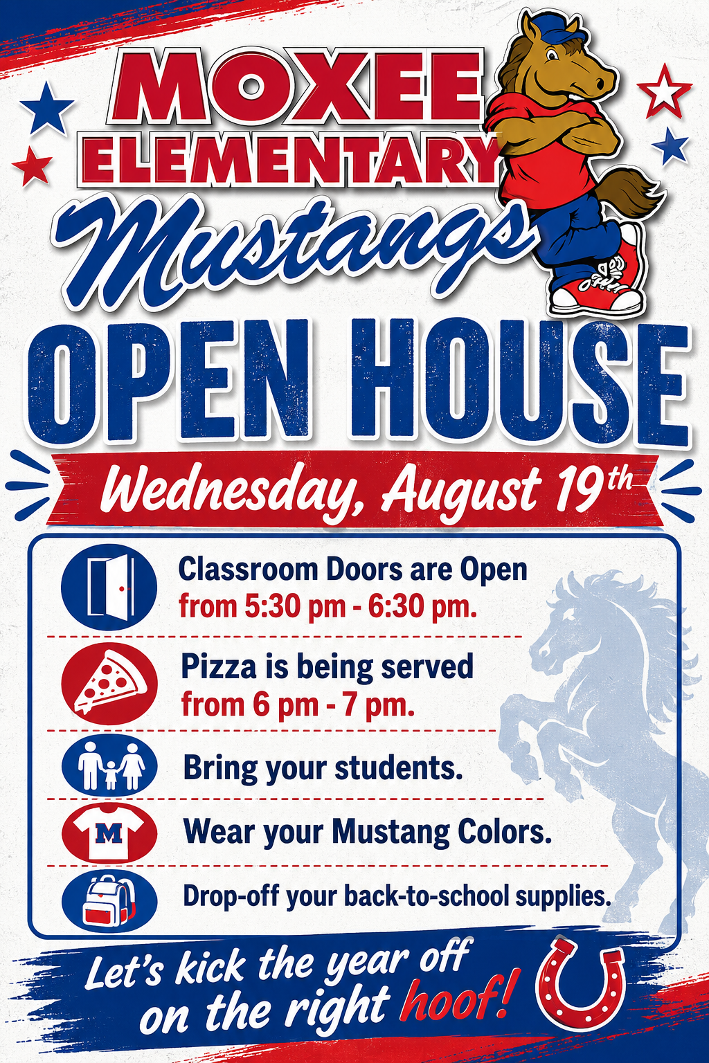 OPEN HOUSE WEDNESDAY