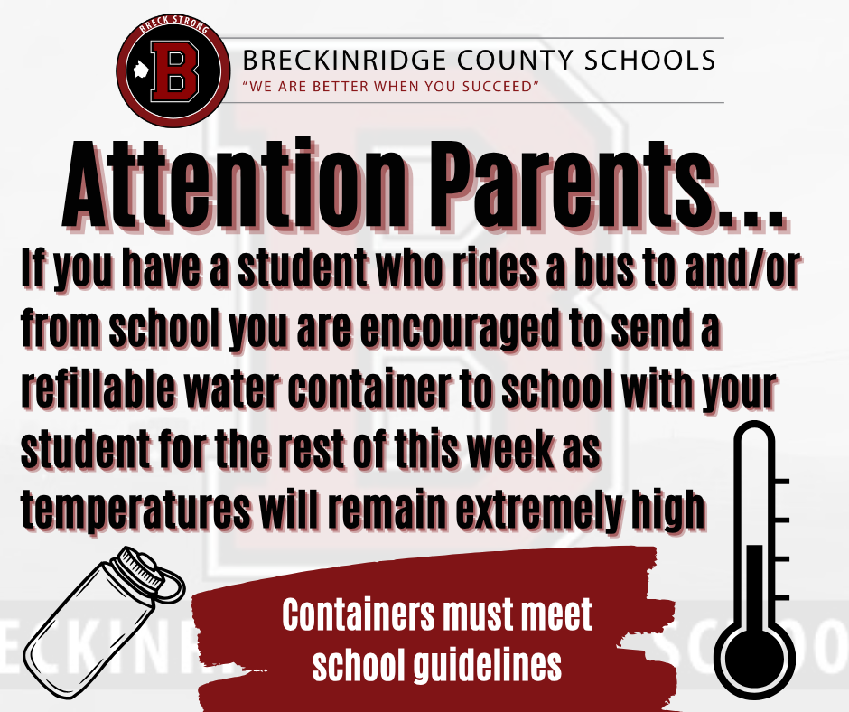 Bus Heat and Water Containers