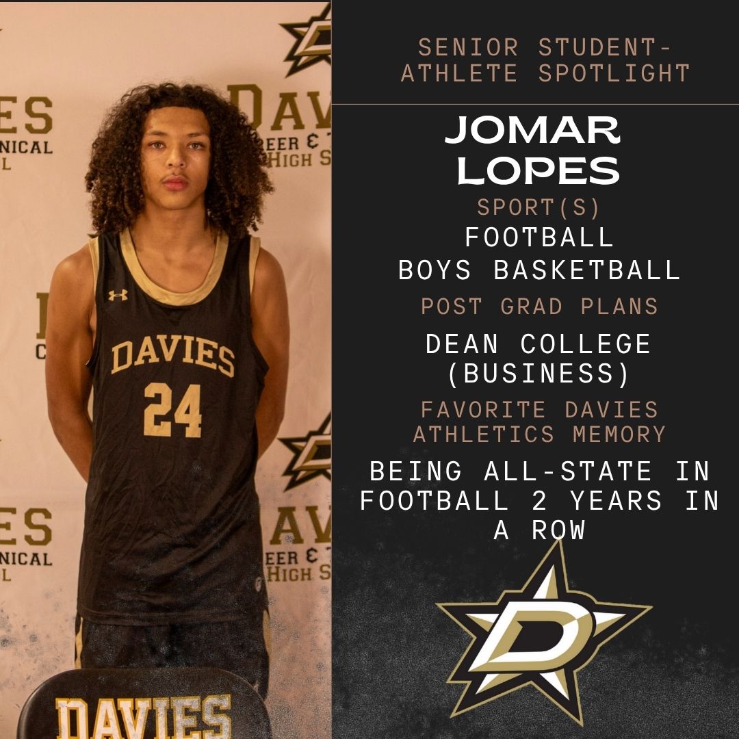 Senior Student-Athlete Spotlight: Jomar Lopes