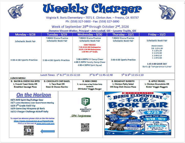 09.28 Weekly Charger 