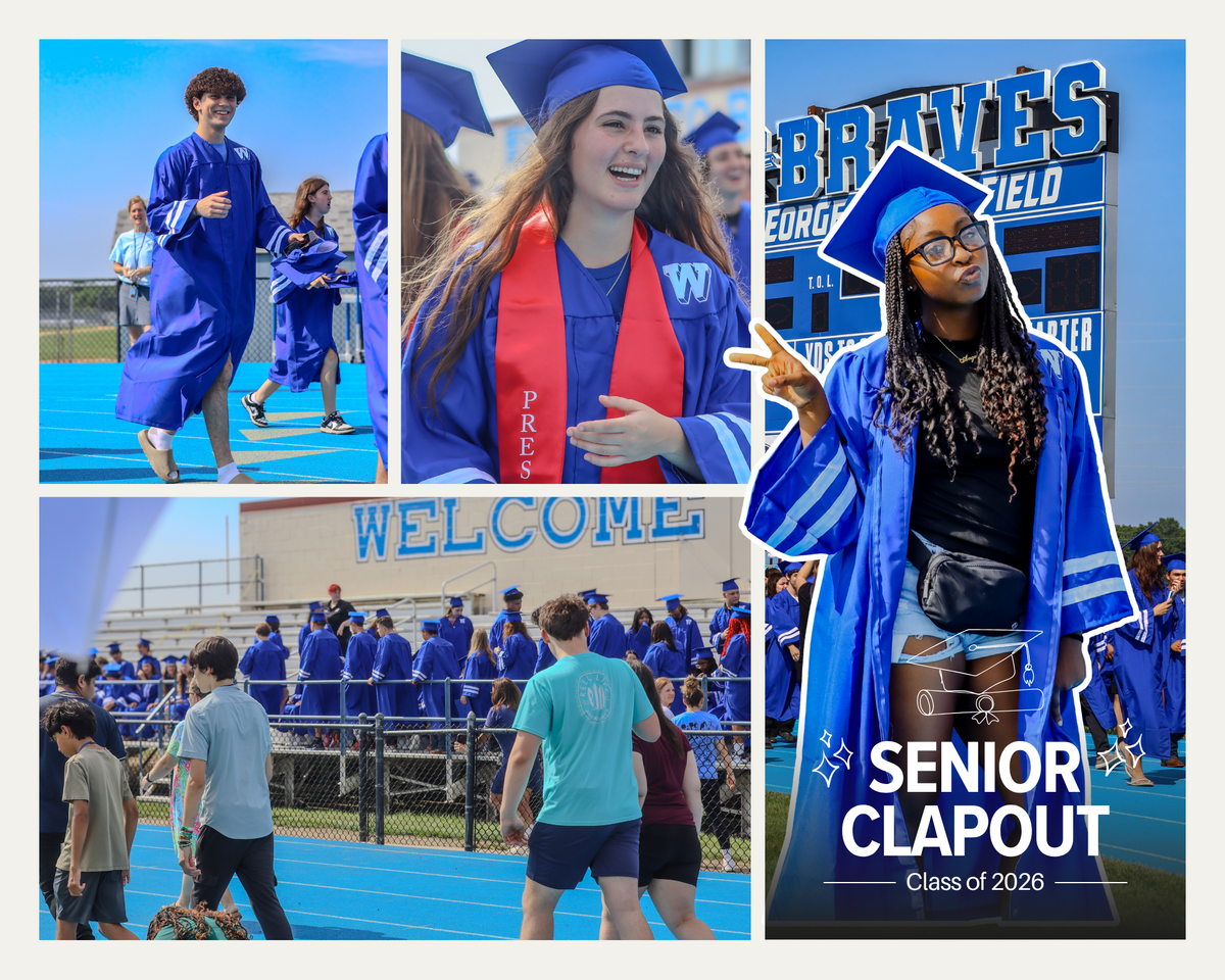 WHS Seniors Celebrated at Today’s Clap Out