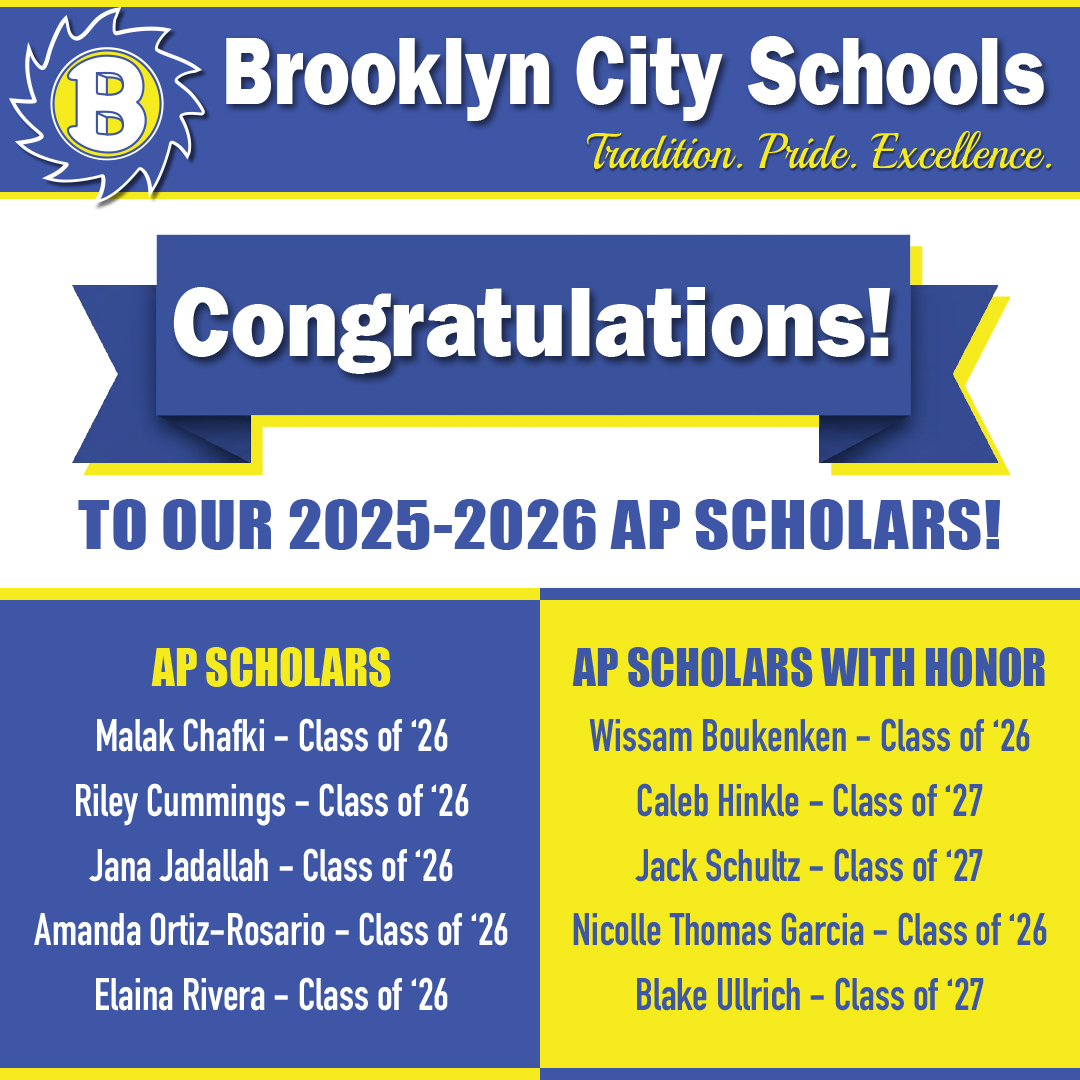 Congratulations to our 2025-26 AP Scholars!