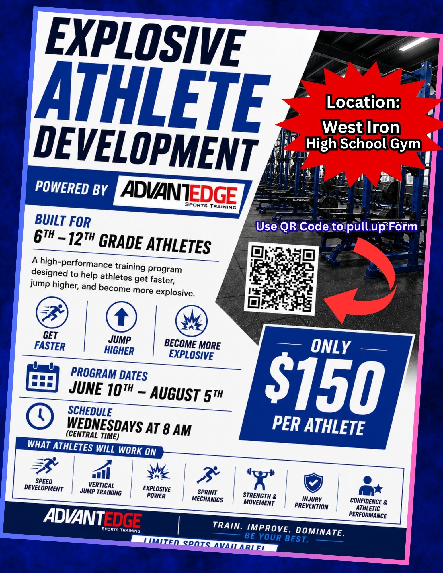 Explosive Athlete Development! 