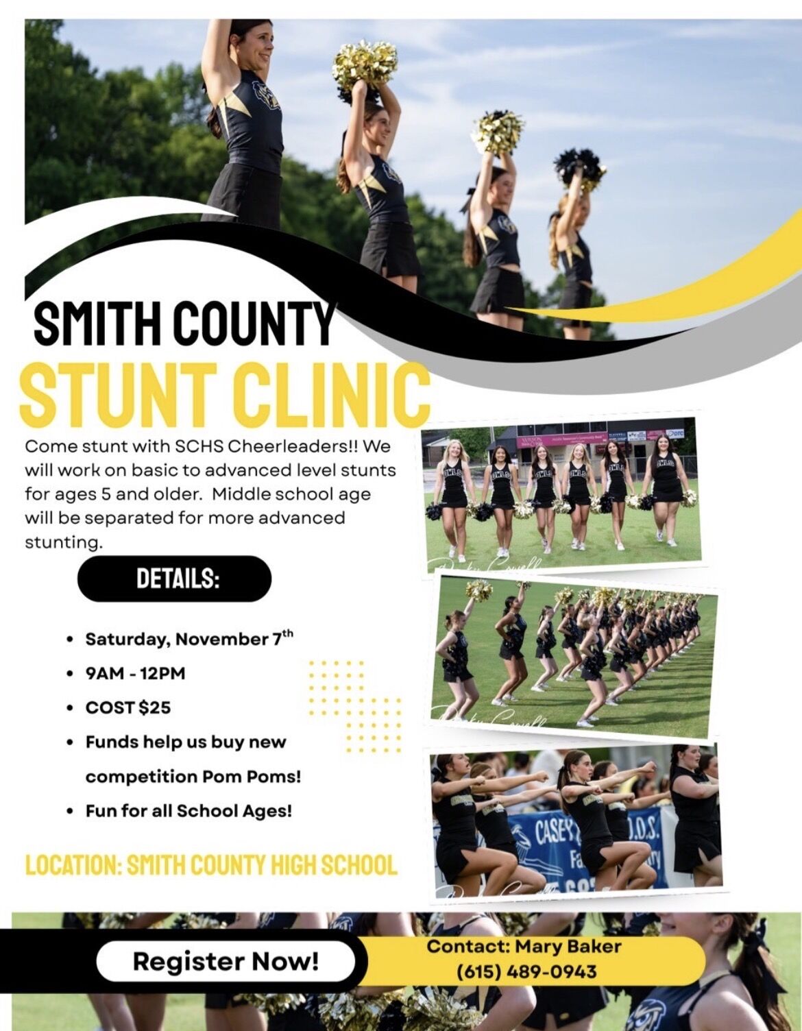 SCHS Stunt Clinic 