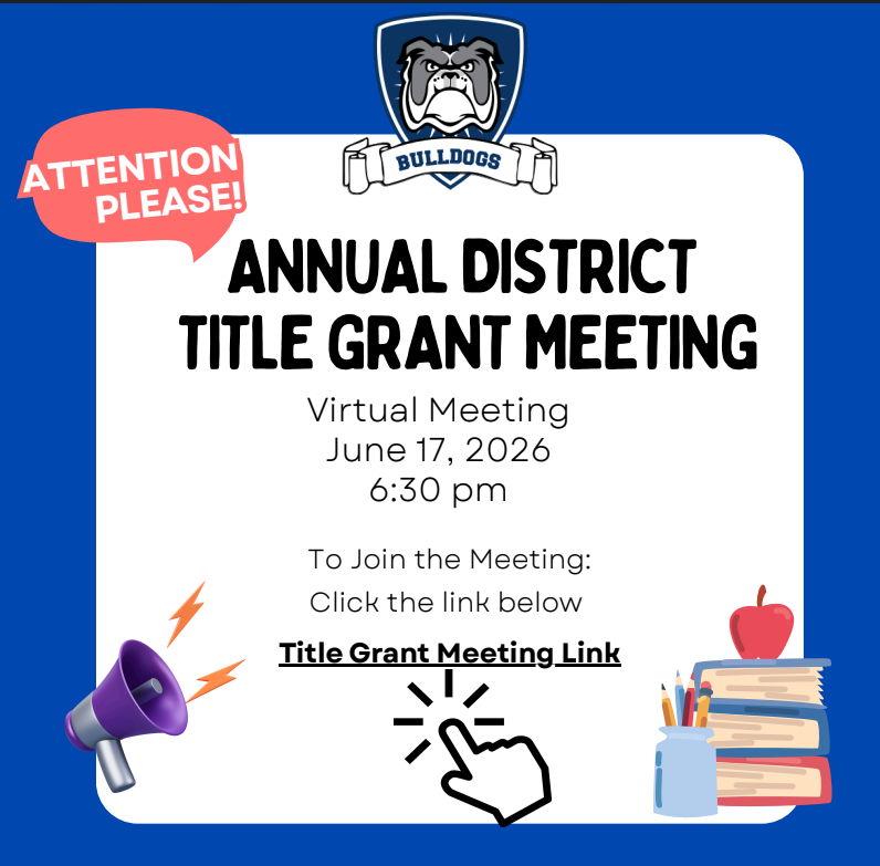 Annual District Title Grant Meeting - Virtual Meeting 6.17.2026