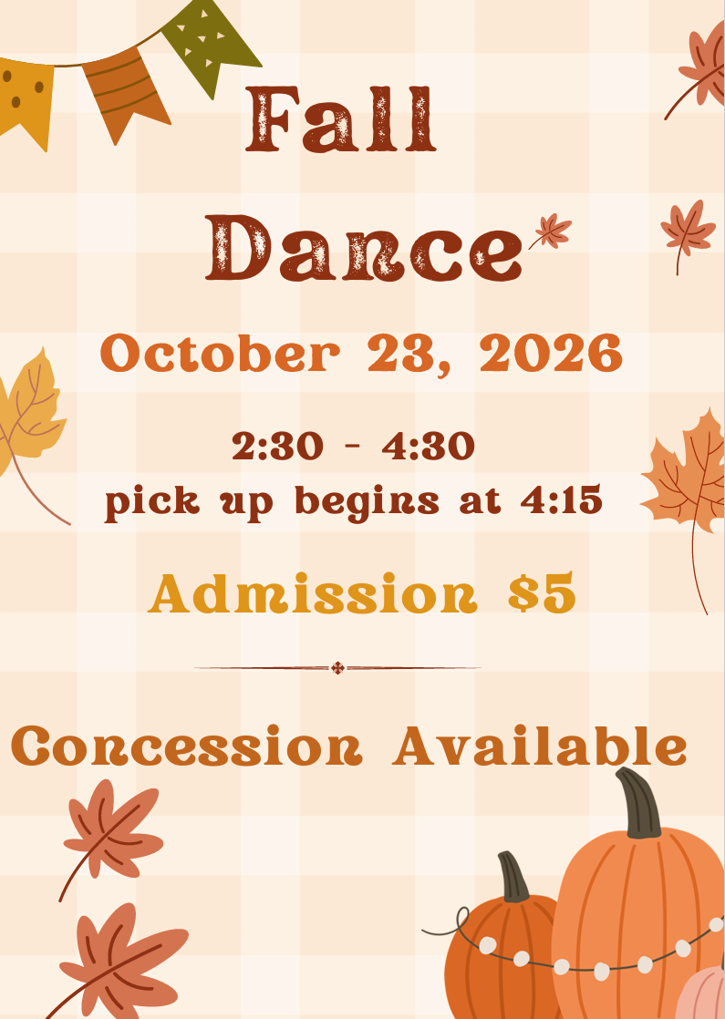 Fall Dance - October 23, 2026