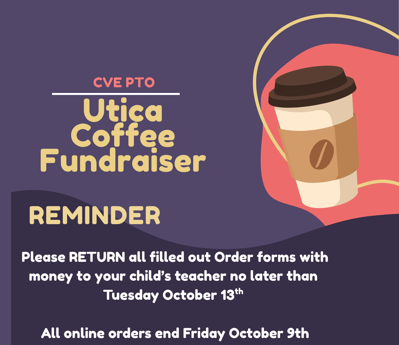 Final PTO Fundraiser reminder 