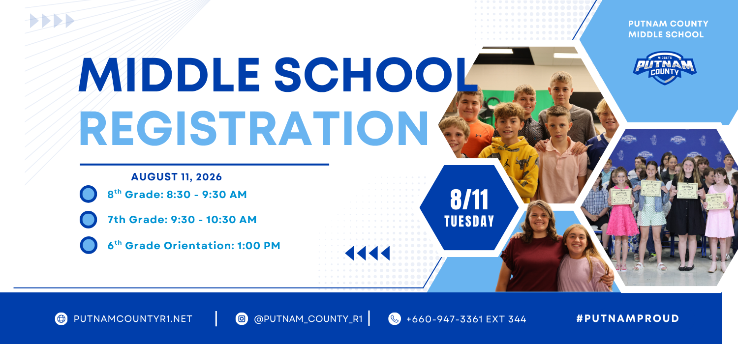 Middle School Registration & 6th Grade Orientation