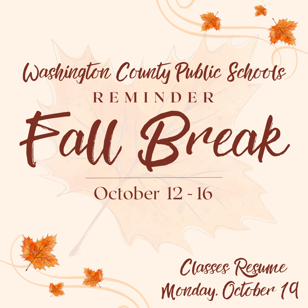 Fall Break Reminder