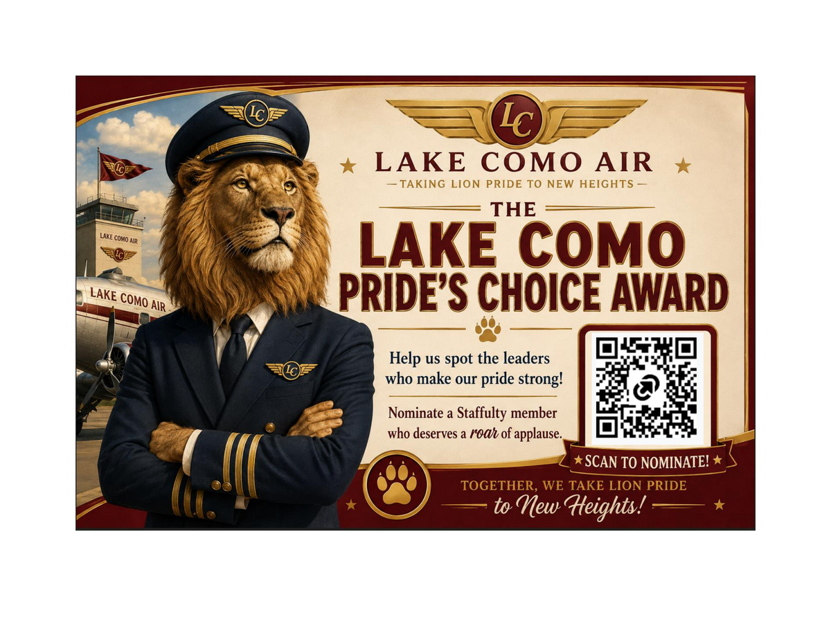 Lake Como Pride Award