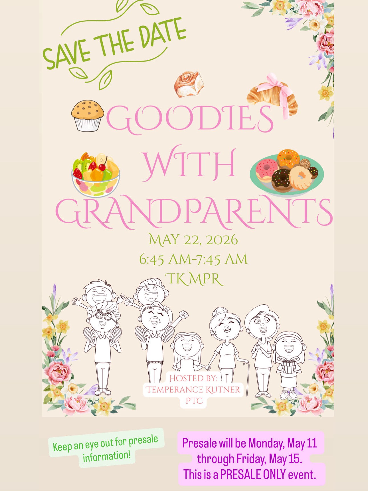 Save the Date for Goodies with Grandparents!