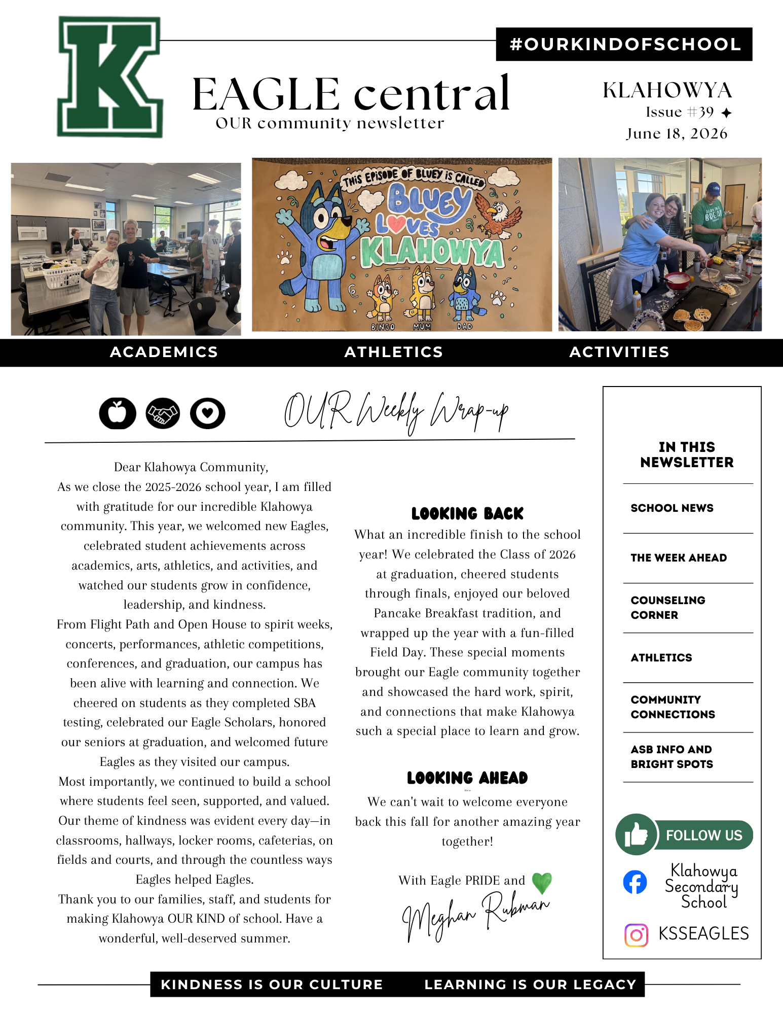 The Eagle Central Community Newsletter Issue #38