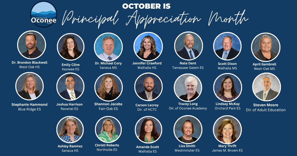 Principal Appreciation Month