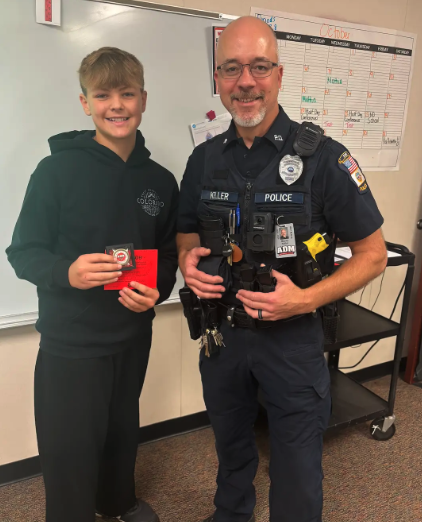 Bennett Leerhoff Named ADM Middle School Student Citizen of the Month for October