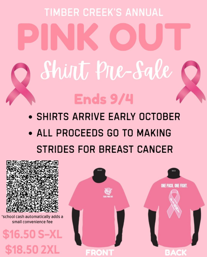 Pink Out Shirt Pre-Sale
