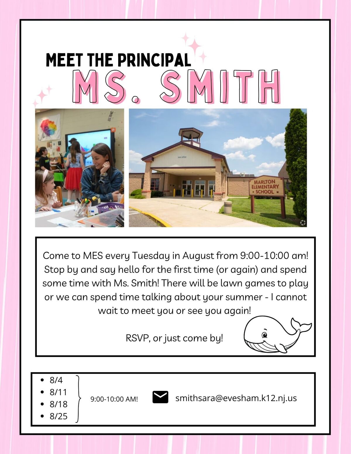 Meet The Principal - Ms. Smith 