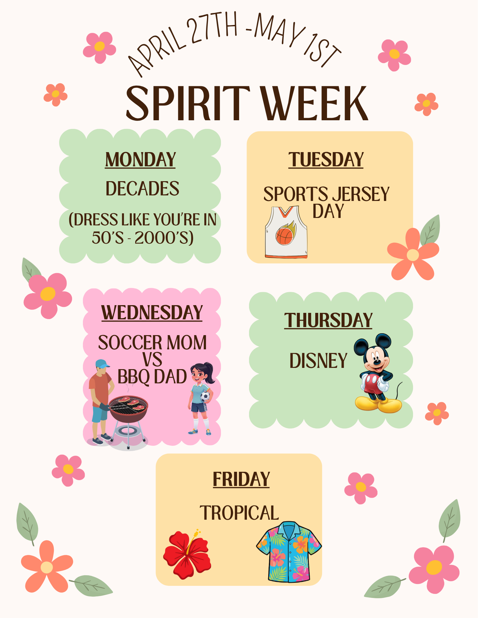 It's Spirit Week!