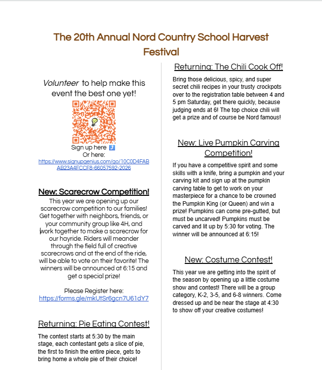 Harvest Festival