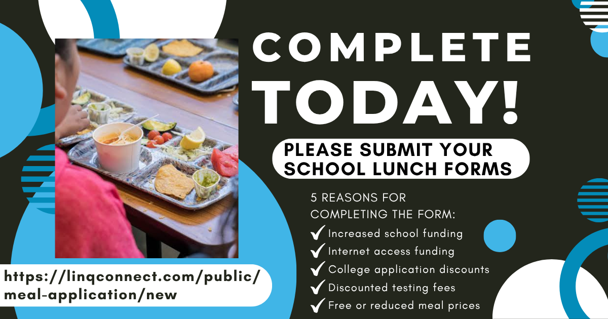 SCHOOL LUNCH PROGRAM FORM