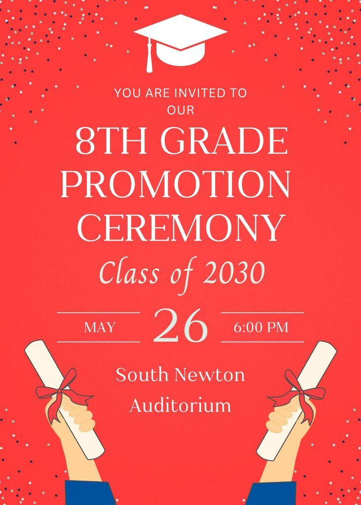 🎓✨ Tonight’s the Night: 8th Grade Promotion Ceremony! 🎉🏆