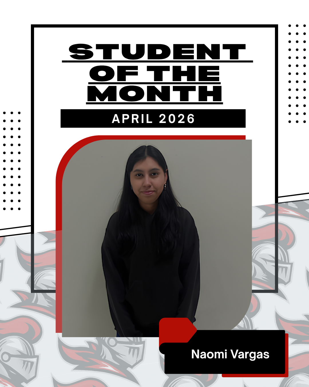 April Student of the Month! 🎉
