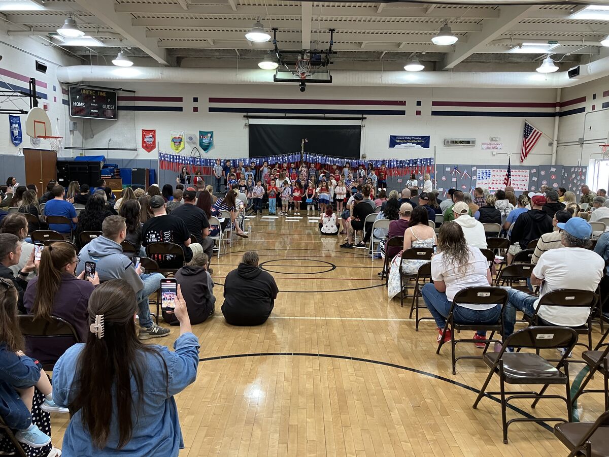 First Grade Memorial Day Assembly