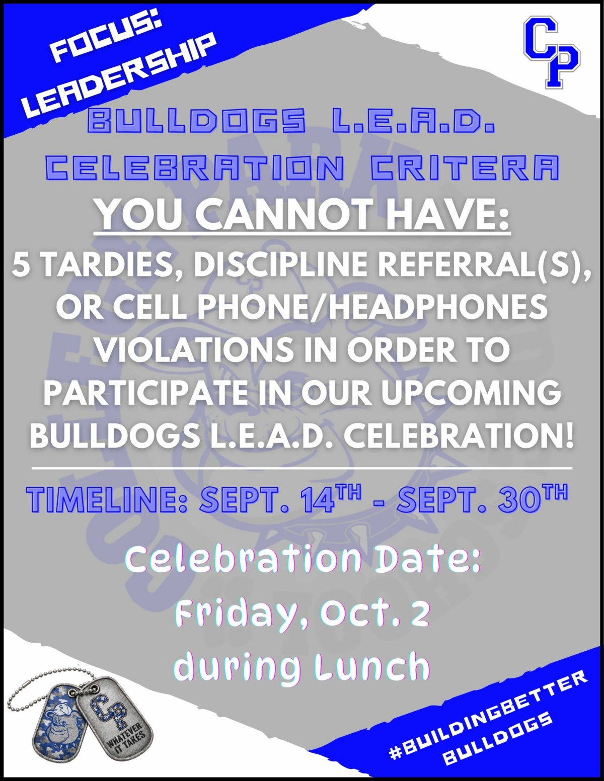 🏆 Bulldogs L.E.A.D. Celebration (Sept. 2026) 🏆 