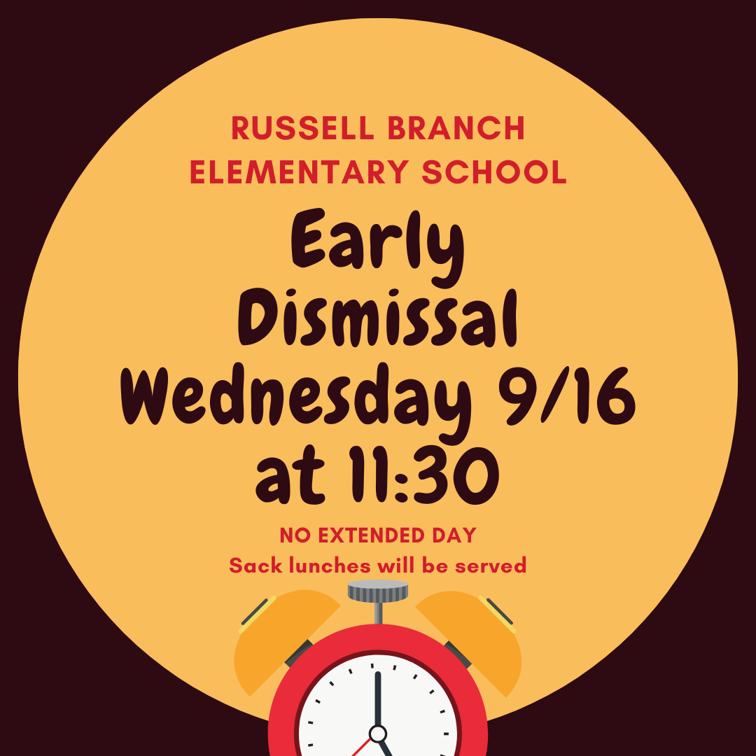 Early Dismissal Tomorrow 9/16